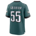 Jamed P.Eagles #55 Brandon Graham Player Green Stitched Home Game Stitched Jerseys