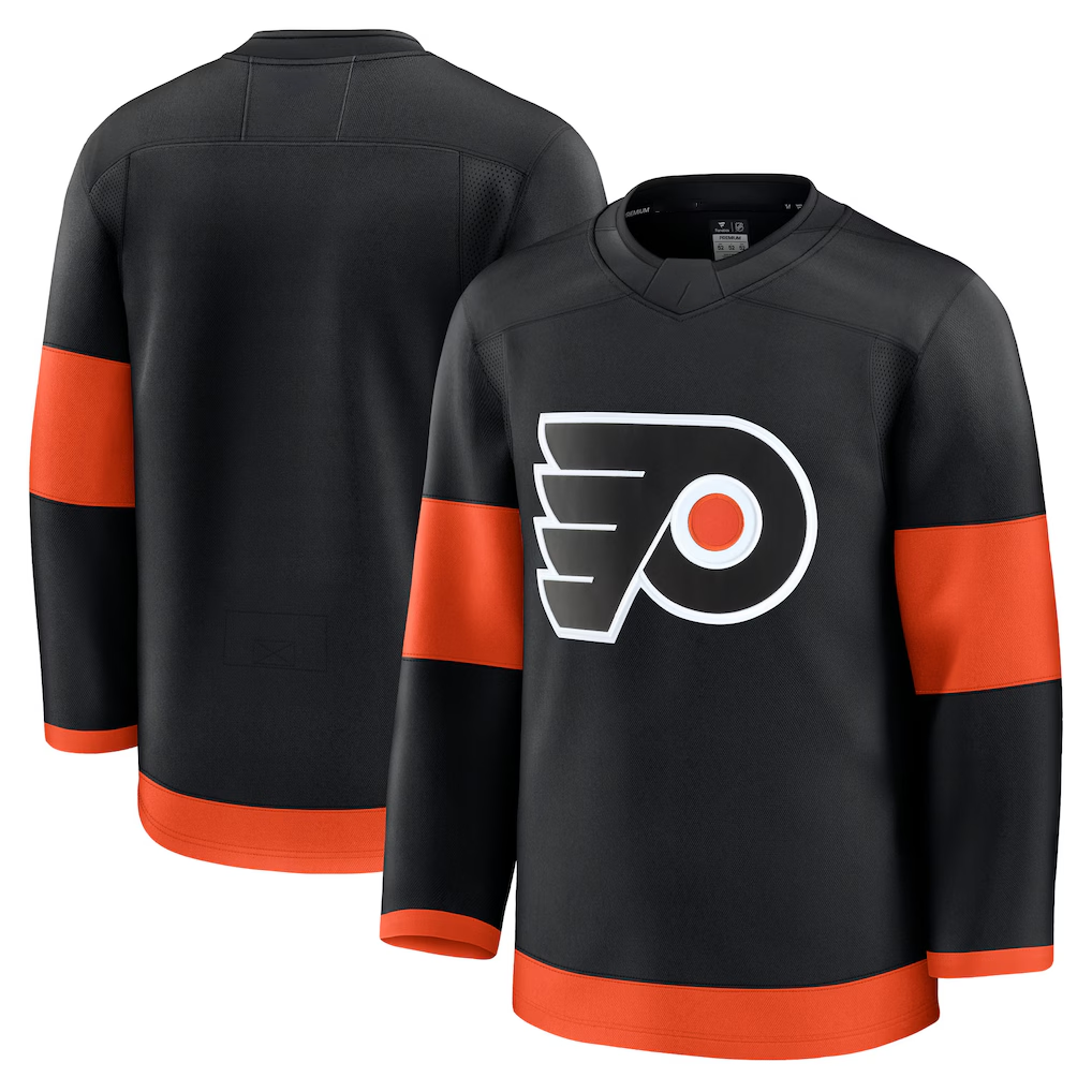 Jamed P.Flyers Black Alternate Premium Jerseys