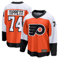 Jamed P.Flyers #74 Owen Tippett Orange Home Breakaway Jerseys