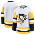 Jamed P.Penguins White Away Premium Jerseys