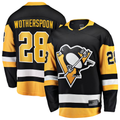 Jamed P.Penguins #28 Parker Wotherspoon Black Home Breakaway Jerseys