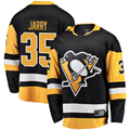 Jamed P.Penguins #35 Tristan Jarry Black Home Breakaway Player Jerseys