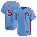 Jamed P.Phillies #5 Bryson Stott Player Light Blue Home Limited Stitched Jerseys