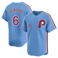 Jamed P.Phillies #6 Ryan Howard Player Light Blue Home Limited Stitched Jerseys