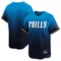 Jamed P.Phillies Blank Player Blue City Connect Home Limited Stitched Jerseys