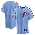 Jamed P.Phillies Blank Player Light Blue Home Limited Stitched Jerseys
