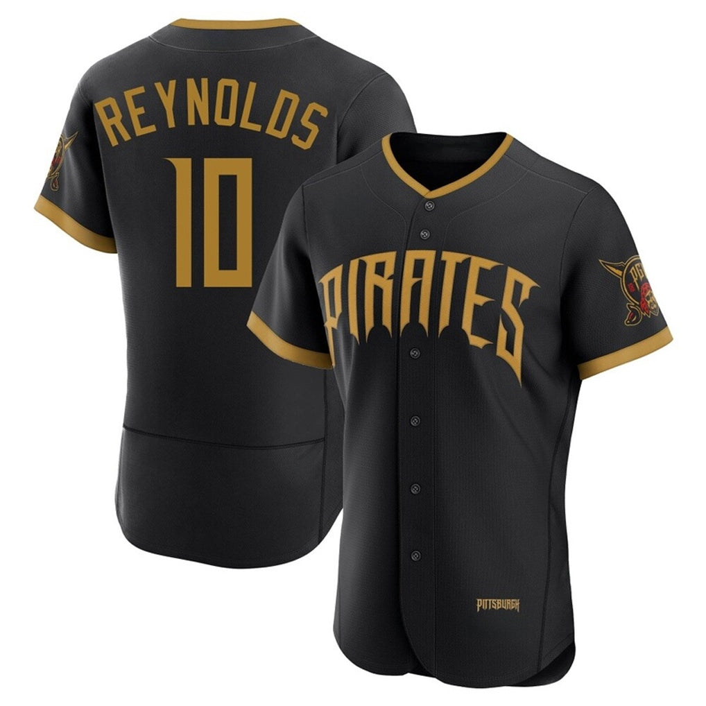 Jamed P.Pirates #10 Bryan Reynolds Player Black 2026 City Connect Home Limited Elite Stitched Jerseys