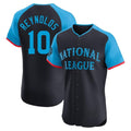 Jamed P.Pirates #10 Bryan Reynolds Player Navy National League All-Star Home Limited Elite Stitched Jerseys