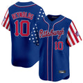 Jamed P.Pirates #10 Bryan Reynolds Player Royal 2025 Independence Day Vapor Premier Limited Stitched Jerseys
