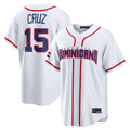 Jamed P.Pirates #15 Oneil Cruz Player White 2026 World Classic Home Limited Stitched Jerseys