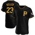 Jamed P.Pirates #23 Mitch Keller Player Black Home Limited Elite Stitched Jerseys