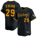 Jamed P.Pirates #29 Ryan O'Hearn Player Black Alt Home Limited Stitched Jerseys