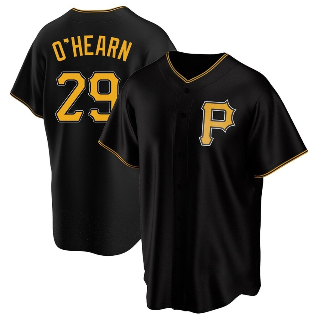 Jamed P.Pirates #29 Ryan O?¡®Hearn Player Black Alternate 2025 Home Game Stitched Jerseys