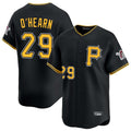 Jamed P.Pirates #29 Ryan O'Hearn Player Black Alternate Limited Game Stitched Jerseys