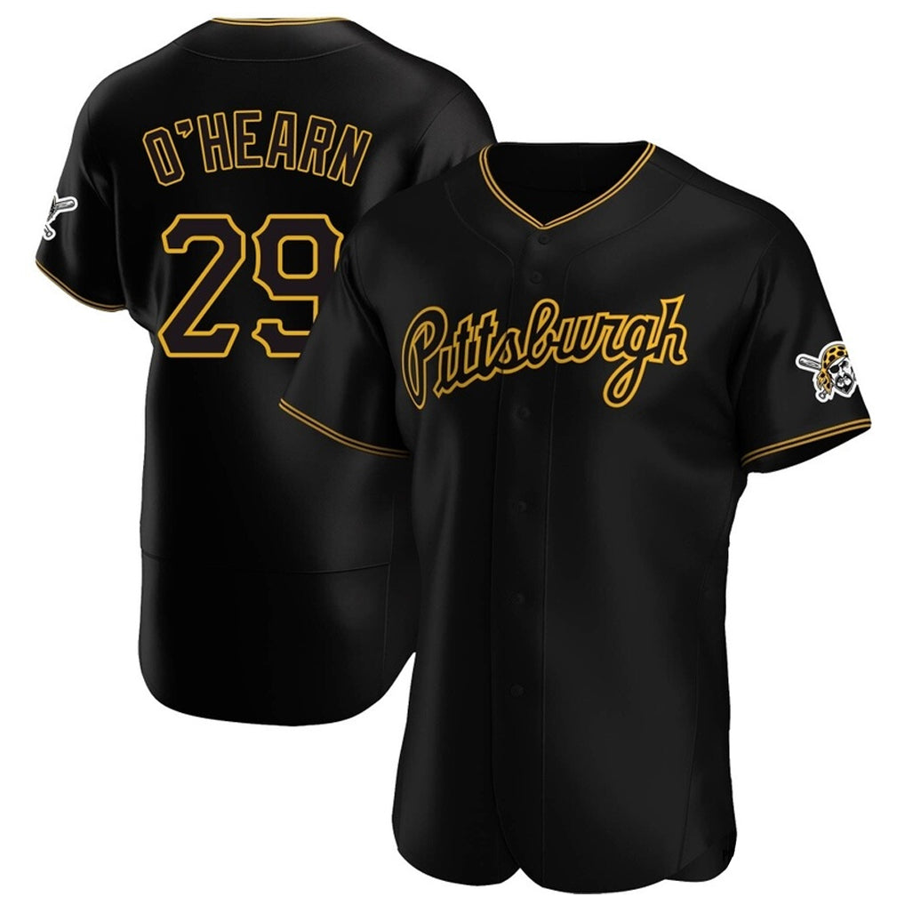 Jamed P.Pirates #29 Ryan O?¡®Hearn Player Black Home Limited Elite Stitched Jerseys