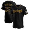 Jamed P.Pirates #29 Ryan O?¡®Hearn Player Black Home Limited Elite Stitched Jerseys