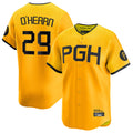 Jamed P.Pirates #29 Ryan O?¡®Hearn Player Gold City Connect Home Limited Stitched Jerseys