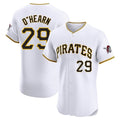 Jamed P.Pirates #29 Ryan O'Hearn Player White Home Limited Elite Stitched Jerseys