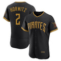 Jamed P.Pirates #2 Spencer Horwitz Player Black 2026 City Connect Home Limited Elite Stitched Jerseys