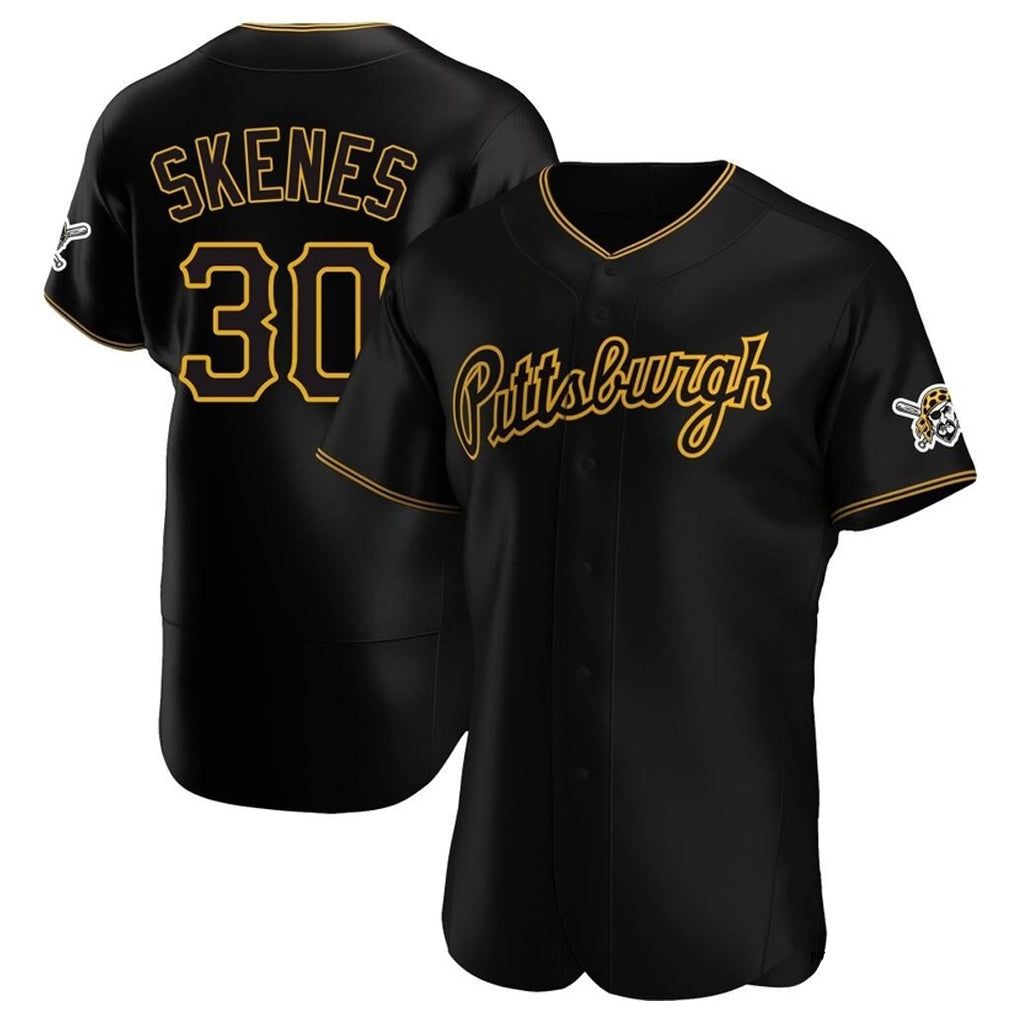 Jamed P.Pirates #30 Paul Skenes Player Black Home Limited Elite Stitched Jerseys