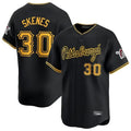 Jamed P.Pirates #30 Paul Skenes Player Black Home Limited Stitched Jerseys