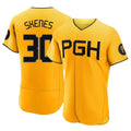 Jamed P.Pirates #30 Paul Skenes Player Gold City Connect Home Limited Elite Stitched Jerseys