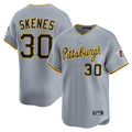 Jamed P.Pirates #30 Paul Skenes Player Gray Road Home Limited Stitched Jerseys
