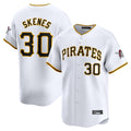 Jamed P.Pirates #30 Paul Skenes Player White Home Limited Stitched Jerseys