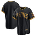 Jamed P.Pirates Blank Player Black 2026 City Connect Home Limited Stitched Jerseys
