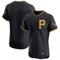 Jamed P.Pirates Blank Player Black Alternate 2025 Home Limited Elite Stitched Jerseys