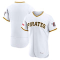 Jamed P.Pirates Blank Player White Home Limited Elite Stitched Jerseys