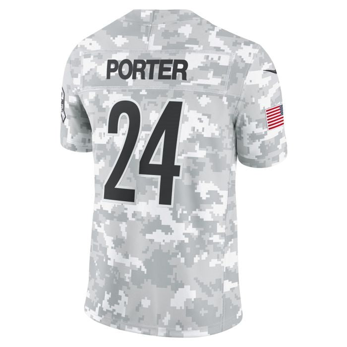 Jamed P.Steelers #24 Joey Porter Jr. Limited Salute to Service Stitched Jerseys