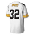 Jamed P.Steelers #32 Franco Harris Mitchell & Ness White Legacy Replica Stitched Jerseys
