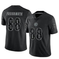 Jamed P.Steelers #88 Pat Freiermuth Player Black RFLCTV Limited Stitched Jerseys