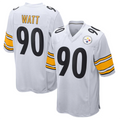 Jamed P.Steelers #90 T.J. Watt Player White Game Stitched Jersey