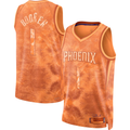 Jamed P.Suns #1 Devin Booker Orange Select Series Swingman Jerseys