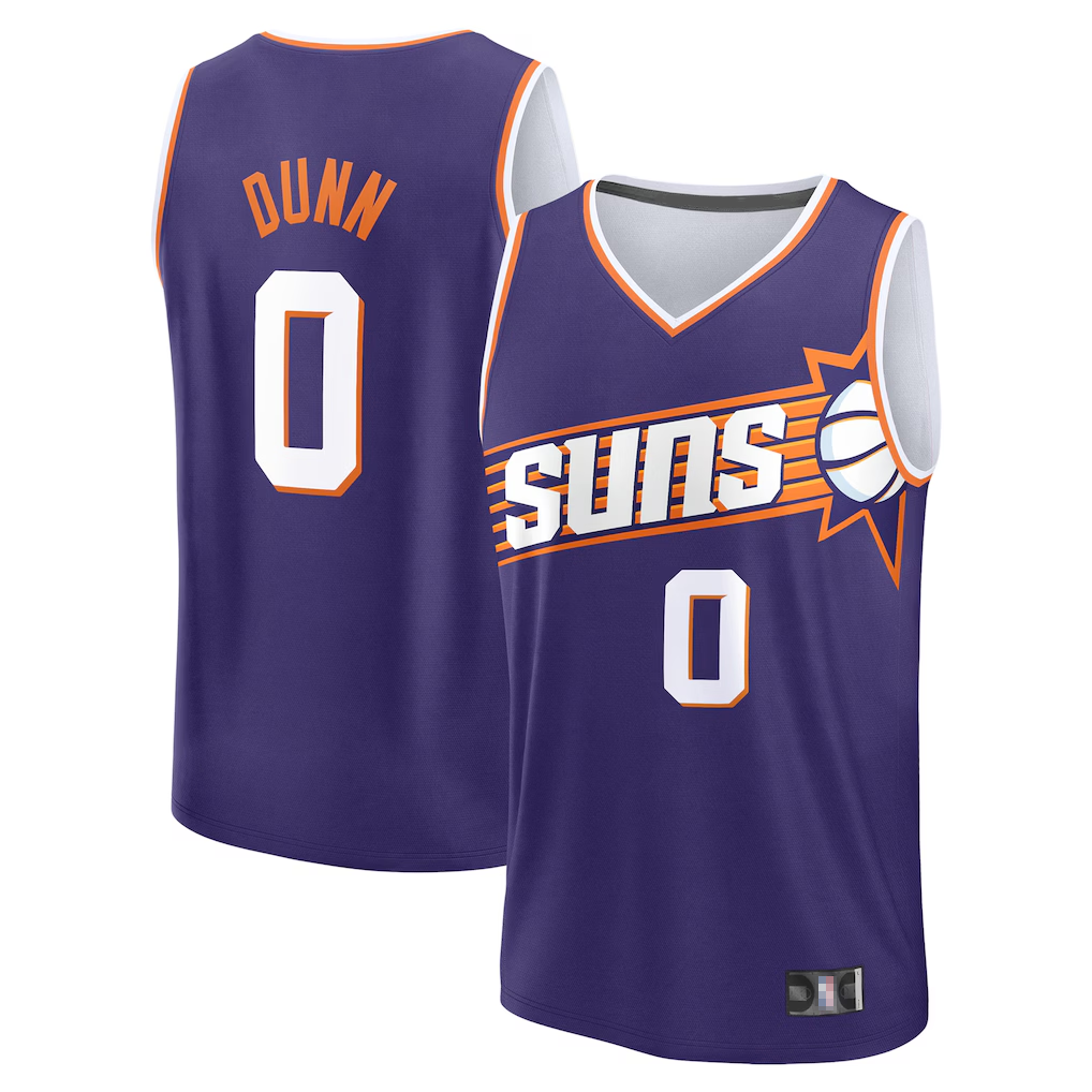Jamed P.Sunss #0 Ryan Dunn Fanatics Purple 2024 Draft Fast Break Player Jerseys - Icon Edition