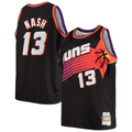 Jamed P.Sunss #13 Steve Nash Mitchell & Ness Black 1996-1997 Big & Tall Hardwood Classics Swingman Jerseys