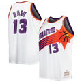Jamed P.Sunss #13 Steve Nash Mitchell & Ness White Big & Tall Hardwood Classics 1996-1997 Swingman Jerseys