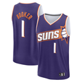 Jamed P.Sunss #1 Devin Booker Fanatics Purple Big & Tall Fast Break Jerseys - Icon Edition