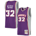 Jamed P.Sunss #32 Jason Kidd Mitchell & Ness Purple Big & Tall Hardwood Classics 2000-2001 Swingman Jerseys