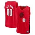 Jamed PT.Blazers Fanatics Red Fast Break Replica Jerseys - Statement Edition