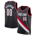 Jamed PT.Blazers #00 Scoot Henderson Black 2023 NBA Draft Swingman Jerseys - Icon Edition