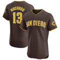 Jamed S.Diego Padres #13 Manny Machado Player Brown Home Limited Elite Stitched Jerseys