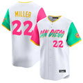 Jamed S.Diego Padres #22 Mason Miller Player White City Connect Home Limited Stitched Jerseys
