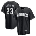 Jamed S.Diego Padres #23 Fernando Tatis Jr Player Black Home Game Stitched Jerseys