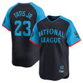 Jamed S.Diego Padres #23 Fernando Tatis Jr Player Navy National League All-Star Game Limited Stitched Jerseys