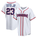 Jamed S.Diego Padres #23 Fernando Tatis Jr Player White 2026 World Classic Home Limited Stitched Jerseys