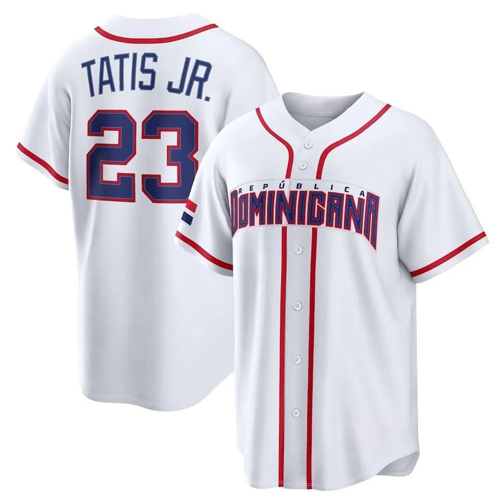 Jamed S.Diego Padres #23 Fernando Tatis Jr Player White 2026 World Classic Home Limited Stitched Jerseys
