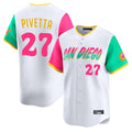 Jamed S.Diego Padres #27 Nick Pivetta Player White City Connect Home Limited Stitched Jerseys